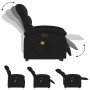 Sillón de masaje eléctrico reclinable elevable tela negro by , Armchairs - Ref: Foro24-3204016, Price: 316,62 €, Discount: %