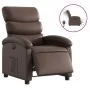 Sillón reclinable eléctrico de cuero sintético marrón de , Sillones - Ref: Foro24-3204028, Precio: 260,66 €, Descuento: %
