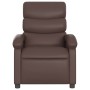 Elektrischer Relaxsessel aus braunem Kunstleder. von , Sessel - Ref: Foro24-3204028, Preis: 268,83 €, Rabatt: %