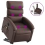 Sillón reclinable de masaje de pie de cuero sintético marrón by , Armchairs - Ref: Foro24-3204049, Price: 266,77 €, Discount: %