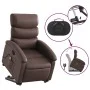 Brauner Kunstleder-Fußmassage-Sessel mit Liegefunktion von , Sessel - Ref: Foro24-3204049, Preis: 286,32 €, Rabatt: %