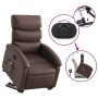 Brauner Kunstleder-Fußmassage-Sessel mit Liegefunktion von , Sessel - Ref: Foro24-3204049, Preis: 266,77 €, Rabatt: %