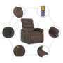 Brauner Kunstleder-Fußmassage-Sessel mit Liegefunktion von , Sessel - Ref: Foro24-3204049, Preis: 266,77 €, Rabatt: %