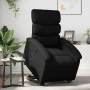Sillón reclinable elevable cuero artificial negro by , Armchairs - Ref: Foro24-3204040, Price: 276,63 €, Discount: %