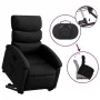 Sillón reclinable elevable cuero artificial negro by , Armchairs - Ref: Foro24-3204040, Price: 276,63 €, Discount: %