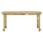 Wooden garden table 160x79x75 cm by vidaXL, Garden tables - Ref: Foro24-44898, Price: 200,29 €, Discount: %