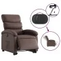 Sillón reclinable elevable eléctrico de cuero sintético marrón by , Armchairs - Ref: Foro24-3204056, Price: 342,58 €, Discoun...