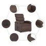 Sillón reclinable elevable eléctrico de cuero sintético marrón by , Armchairs - Ref: Foro24-3204056, Price: 342,58 €, Discoun...