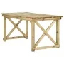 Mesa de jardín de madera 160x79x75 cm de vidaXL, Mesas de jardín - Ref: Foro24-44898, Precio: 191,86 €, Descuento: %
