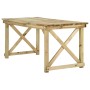 Wooden garden table 160x79x75 cm by vidaXL, Garden tables - Ref: Foro24-44898, Price: 200,29 €, Discount: %