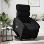 Sillón de masaje elevable eléctrico cuero sintético negro de , Sillones - Ref: Foro24-3204061, Precio: 336,26 €, Descuento: %