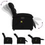 Sillón de masaje elevable eléctrico cuero sintético negro by , Armchairs - Ref: Foro24-3204061, Price: 317,44 €, Discount: %