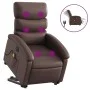 Sillón de masaje elevable eléctrico cuero sintético marrón by , Armchairs - Ref: Foro24-3204063, Price: 336,48 €, Discount: %