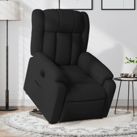 Sillón eléctrico reclinable elevable de tela negro by , Armchairs - Ref: Foro24-3205342, Price: 316,80 €, Discount: %