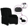 Sillón eléctrico reclinable elevable de tela negro by , Armchairs - Ref: Foro24-3205342, Price: 316,80 €, Discount: %