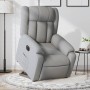 Sillón eléctrico reclinable elevable de tela gris claro by , Armchairs - Ref: Foro24-3205340, Price: 337,07 €, Discount: %