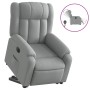 Sillón eléctrico reclinable elevable de tela gris claro by , Armchairs - Ref: Foro24-3205340, Price: 337,07 €, Discount: %