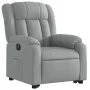 Sillón eléctrico reclinable elevable de tela gris claro by , Armchairs - Ref: Foro24-3205340, Price: 361,67 €, Discount: %
