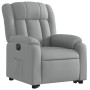 Sillón eléctrico reclinable elevable de tela gris claro by , Armchairs - Ref: Foro24-3205340, Price: 337,07 €, Discount: %