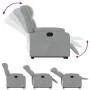 Sillón eléctrico reclinable elevable de tela gris claro by , Armchairs - Ref: Foro24-3205340, Price: 361,67 €, Discount: %