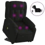 Elektrischer, verstellbarer, wiederaufladbarer Massagesessel aus schwarzem Stoff. von , Sessel - Ref: Foro24-3205354, Preis: ...