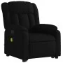 Elektrischer, verstellbarer, wiederaufladbarer Massagesessel aus schwarzem Stoff. von , Sessel - Ref: Foro24-3205354, Preis: ...