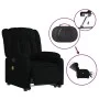 Elektrischer, verstellbarer, wiederaufladbarer Massagesessel aus schwarzem Stoff. von , Sessel - Ref: Foro24-3205354, Preis: ...