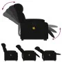 Elektrischer, verstellbarer, wiederaufladbarer Massagesessel aus schwarzem Stoff. von , Sessel - Ref: Foro24-3205354, Preis: ...