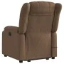 Sillón de masaje eléctrico reclinable elevable tela marrón de , Sillones - Ref: Foro24-3205356, Precio: 366,98 €, Descuento: %