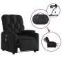 Sillón de masaje reclinable eléctrico cuero sintético negro by , Armchairs - Ref: Foro24-3204765, Price: 264,60 €, Discount: %