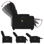 Sillón de masaje reclinable eléctrico cuero sintético negro by , Armchairs - Ref: Foro24-3204765, Price: 264,60 €, Discount: %
