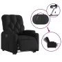 Sillón reclinable y elevable eléctrico cuero sintético negro de , Sillones - Ref: Foro24-3204786, Precio: 336,85 €, Descuento: %