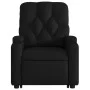Sillón reclinable y elevable eléctrico cuero sintético negro de , Sillones - Ref: Foro24-3204786, Precio: 336,85 €, Descuento: %