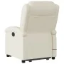 Sillón reclinable de masaje de pie cuero artificial color crema de , Sillones - Ref: Foro24-3204234, Precio: 297,08 €, Descue...