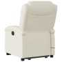 Sillón reclinable de masaje de pie cuero artificial color crema by , Armchairs - Ref: Foro24-3204234, Price: 284,25 €, Discou...