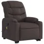Verstellbarer Stoff-Fußmassagestuhl in dunkelbrauner Farbe. von , Sessel - Ref: Foro24-3206659, Preis: 352,76 €, Rabatt: %