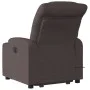 Verstellbarer Stoff-Fußmassagestuhl in dunkelbrauner Farbe. von , Sessel - Ref: Foro24-3206659, Preis: 352,76 €, Rabatt: %