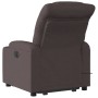 Verstellbarer Stoff-Fußmassagestuhl in dunkelbrauner Farbe. von , Sessel - Ref: Foro24-3206659, Preis: 327,04 €, Rabatt: %