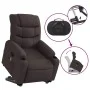 Verstellbarer Stoff-Fußmassagestuhl in dunkelbrauner Farbe. von , Sessel - Ref: Foro24-3206659, Preis: 352,76 €, Rabatt: %