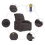 Verstellbarer Stoff-Fußmassagestuhl in dunkelbrauner Farbe. von , Sessel - Ref: Foro24-3206659, Preis: 352,76 €, Rabatt: %