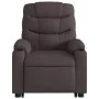 Verstellbarer Stoff-Fußmassagestuhl in dunkelbrauner Farbe. von , Sessel - Ref: Foro24-3206659, Preis: 352,76 €, Rabatt: %