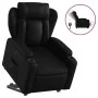 Sillón reclinable y elevable eléctrico cuero sintético negro de , Sillones - Ref: Foro24-3204558, Precio: 350,03 €, Descuento: %
