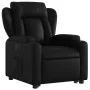 Sillón reclinable y elevable eléctrico cuero sintético negro de , Sillones - Ref: Foro24-3204558, Precio: 350,03 €, Descuento: %