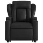 Sillón reclinable y elevable eléctrico cuero sintético negro de , Sillones - Ref: Foro24-3204558, Precio: 350,03 €, Descuento: %