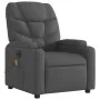 Sillón reclinable de masaje eléctrico tela gris oscuro de , Sillones - Ref: Foro24-3204585, Precio: 299,89 €, Descuento: %