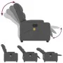 Sillón reclinable de masaje eléctrico tela gris oscuro de , Sillones - Ref: Foro24-3204585, Precio: 299,89 €, Descuento: %