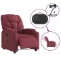 Elektrischer verstellbarer Massagestuhl aus rotem Stoff von , Sessel - Ref: Foro24-3204587, Preis: 283,77 €, Rabatt: %