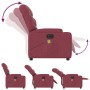 Elektrischer verstellbarer Massagestuhl aus rotem Stoff von , Sessel - Ref: Foro24-3204587, Preis: 277,88 €, Rabatt: %