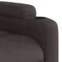 Sillón reclinable elevable tela marrón oscuro de , Sillones - Ref: Foro24-3204601, Precio: 281,76 €, Descuento: %