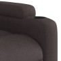 Sillón reclinable elevable tela marrón oscuro by , Armchairs - Ref: Foro24-3204601, Price: 264,29 €, Discount: %